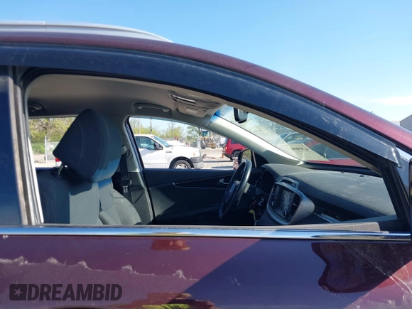 2017 Kia Sorento LX with VIN 5XYPG4A37HG255017, listed as a IAAI auction lot 42090967 with 122,021 mi miles. Bid and sale history available at carsss.com. Image 20.