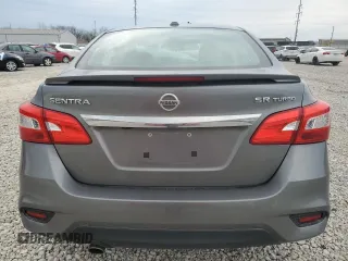 2017 Nissan Sentra SR Turbo with VIN 3N1CB7AP8HY339198, listed as a Copart auction lot 52327655 with Not Provided miles and Salvage Title. Bid and sale history available at DreamBid. Image 6.