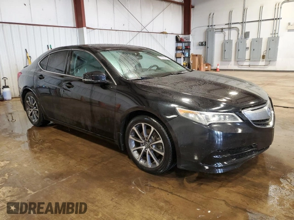2016 Acura TLX V6 with VIN 19UUB2F35GA012322, listed as a Copart auction lot 53294295 with 108,412 mi miles and Salvage Title. Bid and sale history available at carsss.com. Image 4.