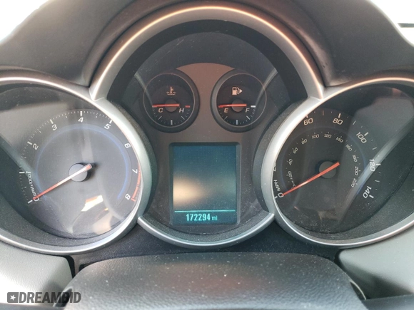 2014 Chevrolet Cruze ECO with VIN 1G1PH5SB1E7379245, listed as a Copart auction lot 44494015 with 172,294 mi miles and Salvage Title. Bid and sale history available at carsss.com. Image 9.