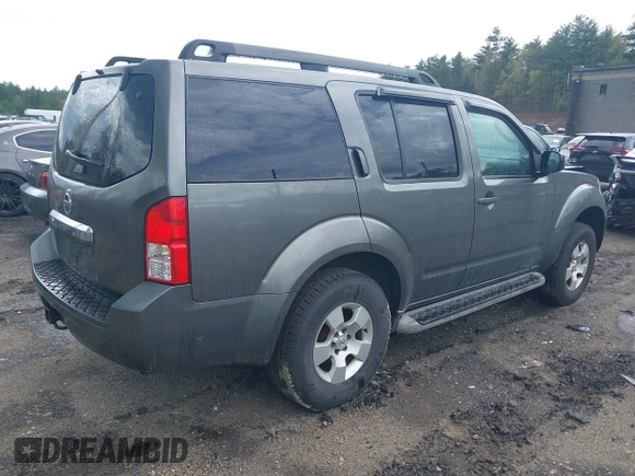2008 Nissan Pathfinder S with VIN 5N1AR18B58C666024, listed as a IAAI auction lot 42221754 with 113,761 mi miles and . Bid and sale history available at DreamBid. Image 4.