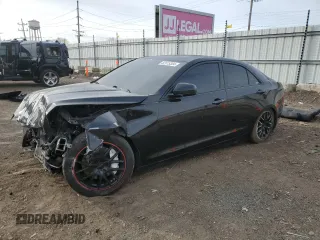 2015 Cadillac ATS Standard AWD with VIN 1G6AG5RX3F0101879, listed as a Copart auction lot 82915304 with 152,132 mi miles and Salvage title. Bid and sale history available at DreamBid. Image 1.