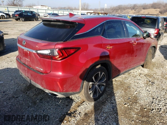 2017 Lexus RX with VIN 2T2BZMCA1HC104245, listed as a Copart auction lot 35776543 with 44,769 mi miles. Bid and sale history available at carsss.com. Image 3.