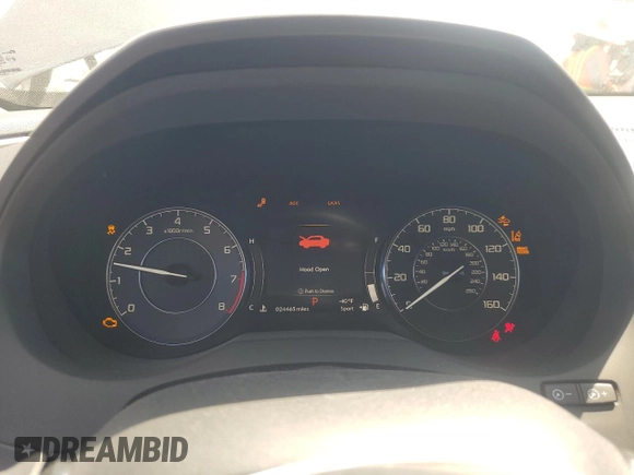 2021 Acura RDX Technology with VIN 5J8TC1H56ML012167, listed as a Copart auction lot 62325985 with 24,465 mi miles and Salvage title. Bid and sale history available at DreamBid. Image 9.