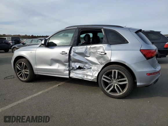 2015 Audi SQ5 Premium Plus with VIN WA1CGAFP8FA119608, listed as a Copart auction lot 75523853 with 91,171 mi miles. Bid and sale history available at carsss.com. Image 2.