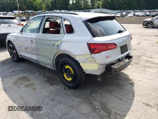 2019 Audi SQ5 Prestige with VIN WA1C4AFYXK2041080, listed as a Copart auction lot 60745403 with 51,411 mi miles. Bid and sale history available at carsss.com. Image 2.