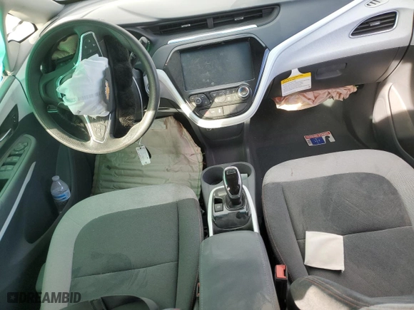 2021 Chevrolet Bolt EV 1LT with VIN 1G1FW6S05M4107982, listed as a Copart auction lot 79118204 with 0 mi miles and Salvage Title. Bid and sale history available at carsss.com. Image 8.