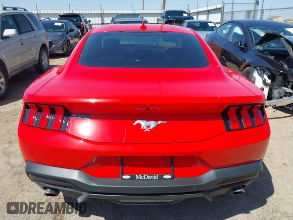2024 Ford Mustang EcoBoost z VIN 1FA6P8TH8R5146979, wystawiony jako IAAI lot #42017450 z przebiegiem 6 253 mil mil oraz . Historia ofert i sprzedaży dostępna na DreamBid. Obrazek 16.