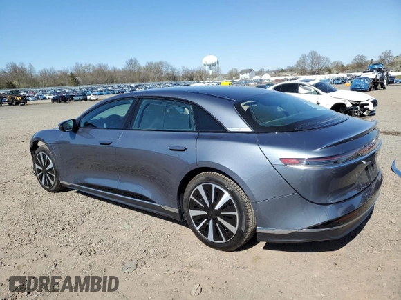 2024 Lucid Air Touring with VIN 50EA1TEA7RA003002, listed as a Copart auction lot 51634865 with 518 mi miles and Salvage Title. Bid and sale history available at carsss.com. Image 2.