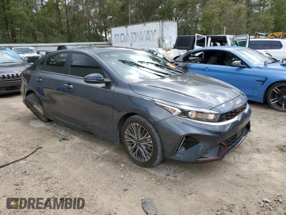 2024 Kia Forte GT-Line with VIN 3KPF54AD5RE733847, listed as a Copart auction lot 48841065 with 11,045 mi miles and Salvage Title. Bid and sale history available at carsss.com. Image 4.