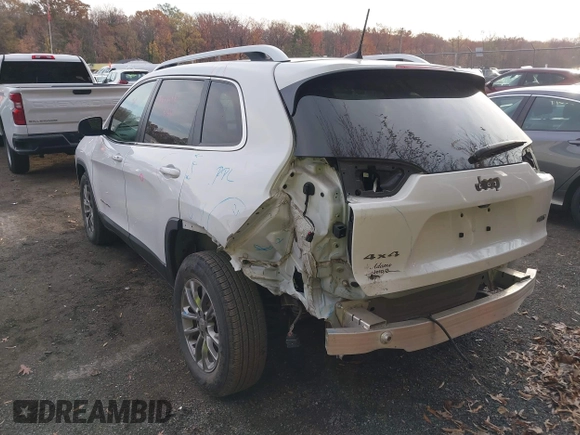 2019 Jeep Cherokee Altitude with VIN 1C4PJMLN1KD412708, listed as a IAAI auction lot 40846567 with 77,314 mi miles and . Bid and sale history available at DreamBid. Image 3.