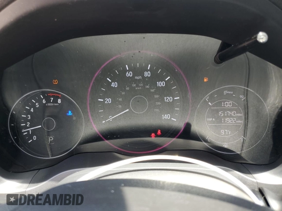 2016 Honda HR-V EX with VIN 3CZRU5H55GM727497, listed as a Copart auction lot 57289805 with 151,740 mi miles and Clean Title. Bid and sale history available at DreamBid. Image 9.
