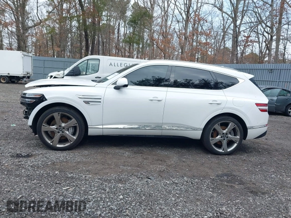 2023 Genesis GV80 z VIN KMUHBDSB8PU140123, wystawiony jako IAAI lot #41692036 z przebiegiem 37 021 mil mil oraz . Historia ofert i sprzedaży dostępna na DreamBid. Obrazek 15.