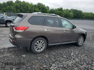 2016 Nissan Pathfinder S with VIN 5N1AR2MM2GC668423, listed as a Copart auction lot 61051085 with Not provided miles and Salvage title. Bid and sale history available at DreamBid. Image 3.