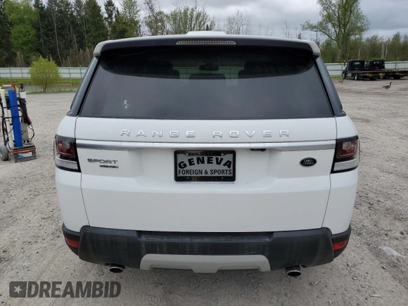 2016 Land Rover Range Rover Sport HSE with VIN SALWR2KF4GA634289, listed as a Copart auction lot 56366575 with 82,608 mi miles and Clean Title. Bid and sale history available at DreamBid. Image 6.
