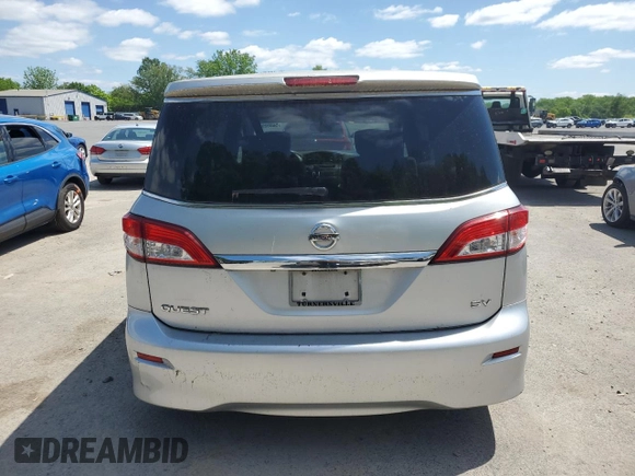 2011 Nissan Quest SL with VIN JN8AE2KP0B9010025, listed as a Copart auction lot 56332935 with 144,538 mi miles and Clean title. Bid and sale history available at DreamBid. Image 6.