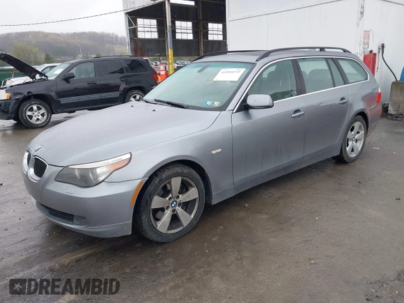 2006 BMW 5 Series 530xi with VIN WBANN73536CN02156, listed as a IAAI auction lot 41955272 with 79,309 mi miles and . Bid and sale history available at carsss.com. Image 2.
