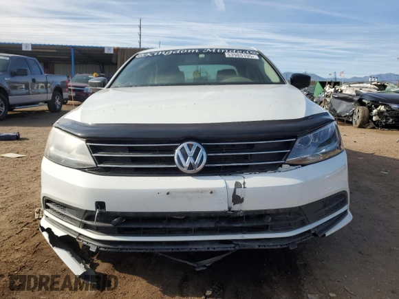 2015 Volkswagen Jetta SE with VIN 3VWD17AJ3FM225739, listed as a Copart auction lot 53985195 with 157,989 mi miles and Salvage title. Bid and sale history available at DreamBid. Image 5.