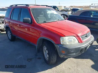 2001 Honda CR-V LX with VIN JHLRD28481S013666, listed as a IAAI auction lot 41501878 with 183,965 mi miles. Bid and sale history available at carsss.com. Image 1.