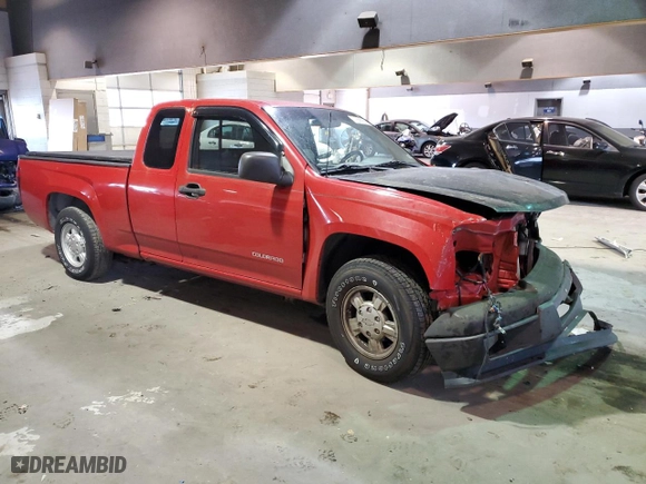 2005 Chevrolet Colorado Z85 with VIN 1GCCS198858200185, listed as a Copart auction lot 77968683 with 158,018 mi miles and Salvage Title. Bid and sale history available at carsss.com. Image 4.