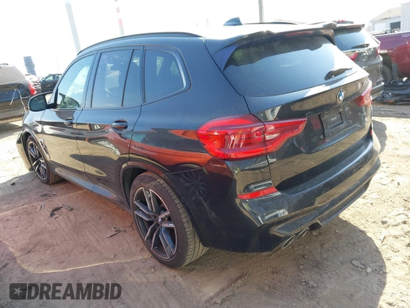 2020 BMW X3 M z VIN 5YMTS0C08L9B20402, wystawiony jako IAAI lot #41761865 z przebiegiem 48 454 mil mil oraz . Historia ofert i sprzedaży dostępna na DreamBid. Obrazek 3.