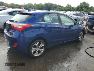 2013 Hyundai Elantra GT with VIN KMHD35LEXDU016908, listed as a Copart auction lot 62122514 with 115,407 mi miles and Salvage Title. Bid and sale history available at carsss.com. Image 3.