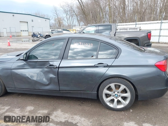 2014 BMW 3 Series 335i xDrive with VIN WBA3B9G59ENR91249, listed as a IAAI auction lot 41911039 with 97,597 mi miles and . Bid and sale history available at carsss.com. Image 14.