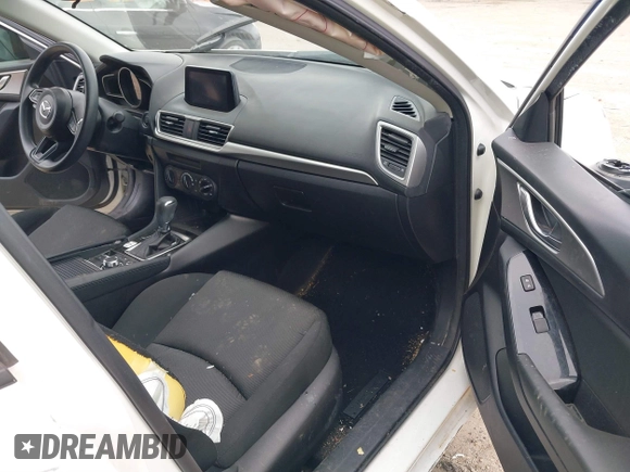 2018 Mazda 3 Sport with VIN 3MZBN1K7XJM215827, listed as a IAAI auction lot 41170244 with 47,209 mi miles and . Bid and sale history available at DreamBid. Image 5.