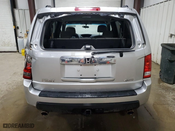 2011 Honda Pilot EX with VIN 5FNYF4H45BB074888, listed as a Copart auction lot 51748925 with 163,640 mi miles and Salvage Title. Bid and sale history available at carsss.com. Image 6.