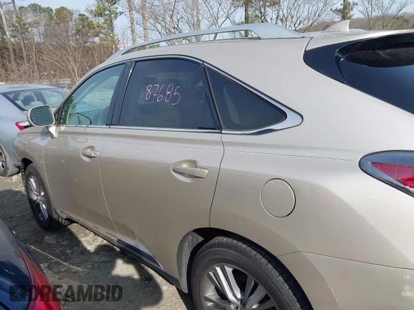 2015 Lexus RX 350 with VIN 2T2ZK1BA4FC187685, listed as a IAAI auction lot 41470398 with 172,250 mi miles and . Bid and sale history available at carsss.com. Image 14.