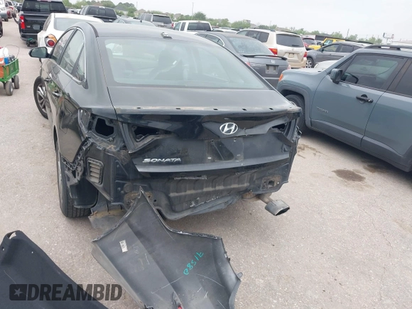 2015 Hyundai Sonata 2.4L SE with VIN 5NPE24AF2FH122221, listed as a IAAI auction lot 41932570 with 119,198 mi miles. Bid and sale history available at carsss.com. Image 6.