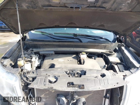 2016 Nissan Pathfinder SV with VIN 5N1AR2MNXGC663656, listed as a IAAI auction lot 42000343 with 122,577 mi miles. Bid and sale history available at carsss.com. Image 10.