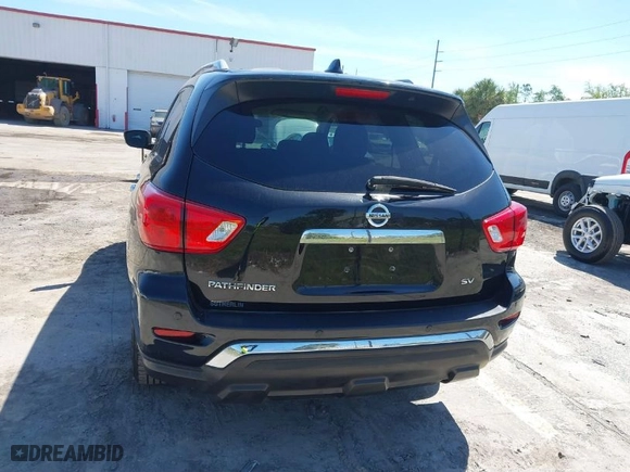 2019 Nissan Pathfinder SL with VIN 5N1DR2MN9KC599969, listed as a IAAI auction lot 41852389 with 186,285 mi miles. Bid and sale history available at carsss.com. Image 16.