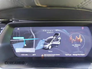 2018 Tesla Model X 75D with VIN 5YJXCBE26JF121937, listed as a IAAI auction lot 41652666 with 93,478 mi miles and . Bid and sale history available at carsss.com. Image 7.