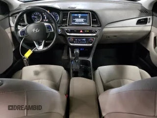 2019 Hyundai Sonata SEL with VIN 5NPE34AF4KH754077, listed as a Copart auction lot 54546405 with 86,451 mi miles and Salvage Title. Bid and sale history available at DreamBid. Image 8.