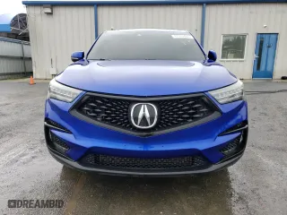 2019 Acura RDX w/A-Spec Pkg with VIN 5J8TC1H6XKL010136, listed as a Copart auction lot 47319425 with 0 mi miles and Salvage Title. Bid and sale history available at carsss.com. Image 5.