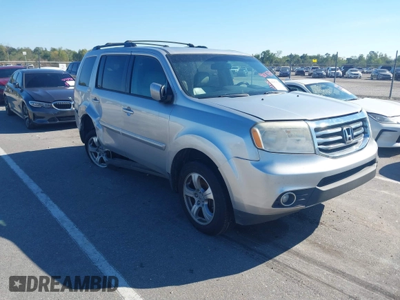 2015 Honda Pilot EX-L with VIN 5FNYF3H69FB001265, listed as a IAAI auction lot 41017830 with 188,572 mi miles and . Bid and sale history available at carsss.com. Image 1.