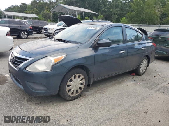 2015 Nissan Versa SV z VIN 3N1CN7AP5FL921373, wystawiony jako Copart lot #58511895 z przebiegiem 174 313 mil mil oraz Czysty tytuł • Clean title. Historia ofert i sprzedaży dostępna na DreamBid. Obrazek 1.