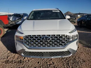 2021 Hyundai Santa Fe Hybrid Blue with VIN KM8S2DA15MU011183, listed as a Copart auction lot 85364184 with 50,130 mi miles and Salvage Title. Bid and sale history available at carsss.com. Image 5.