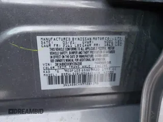 2021 Nissan Sentra SV with VIN 3N1AB8CVXMY284398, listed as a Copart auction lot 41612605 with 87,665 mi miles and Salvage Title. Bid and sale history available at carsss.com. Image 14.
