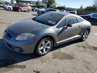 2006 Mitsubishi Eclipse GS with VIN 4A3AK24F76E031182, listed as a Copart auction lot 89296605 with 185,504 mi miles and Salvage Title. Bid and sale history available at carsss.com. Image 1.