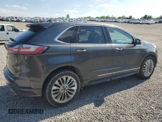 2020 Ford Edge Titanium with VIN 2FMPK4K98LBB14497, listed as a Copart auction lot 56352365 with 50,865 mi miles and Salvage title. Bid and sale history available at DreamBid. Image 3.