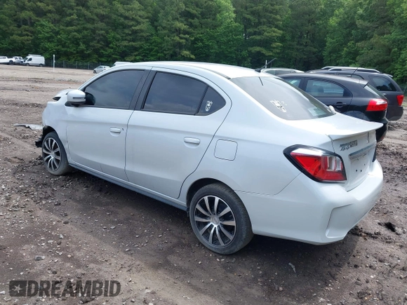 2023 Mitsubishi Mirage SE z VIN ML32FVFJ5PHF03075, wystawiony jako IAAI lot #41560688 z przebiegiem 29 825 mil mil oraz . Historia ofert i sprzedaży dostępna na DreamBid. Obrazek 3.