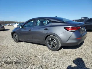 2023 Nissan Sentra SV with VIN 3N1AB8CV5PY221164, listed as a Copart auction lot 89116835 with 6,869 mi miles and Salvage Title. Bid and sale history available at carsss.com. Image 2.