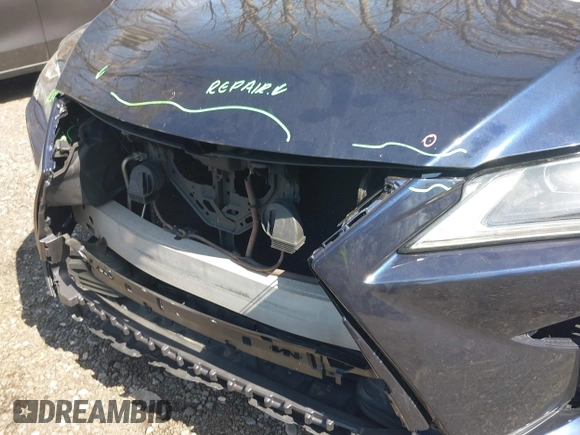 2016 Lexus RX 350 F Sport with VIN 2T2BZMCA6GC049712, listed as a IAAI auction lot 41944457 with 74,365 mi miles. Bid and sale history available at carsss.com. Image 6.
