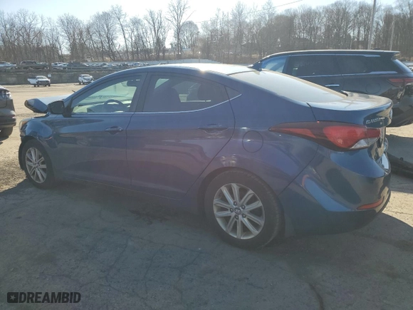 2015 Hyundai Elantra Limited with VIN KMHDH4AE7FU281903, listed as a Copart auction lot 49400465 with 164,684 mi miles and Salvage Title. Bid and sale history available at carsss.com. Image 2.