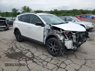 2018 Toyota RAV4 Hybrid SE with VIN JTMJJREV1JD172042, listed as a Copart auction lot 61418305 with 143,902 mi miles and Salvage title. Bid and sale history available at DreamBid. Image 4.