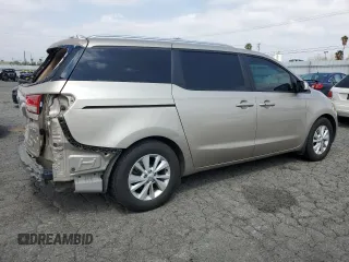 2016 Kia Sedona LX with VIN KNDMB5C10G6216306, listed as a Copart auction lot 50945055 with 73,754 mi miles and Salvage Title. Bid and sale history available at carsss.com. Image 3.