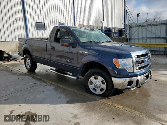 2014 Ford F-150 XL with VIN 1FTMF1EM0EKD18066, listed as a Copart auction lot 81618554 with 71,198 mi miles and Non repairable. Bid and sale history available at DreamBid. Image 4.