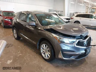 2019 Acura RDX with VIN 5J8TC2H35KL037014, listed as a IAAI auction lot 41554566 with 76,794 mi miles. Bid and sale history available at carsss.com. Image 1.